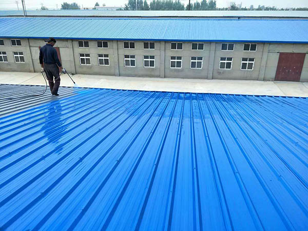 龙文 彩钢瓦喷漆翻新工业厂房、仓库
